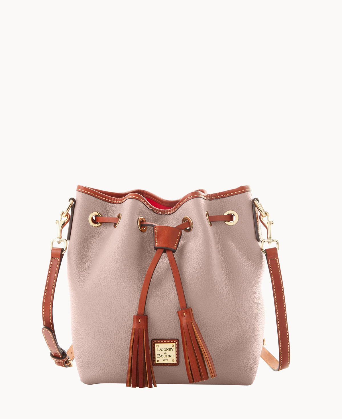 Pebble Grain Aimee Crossbody - Oyster