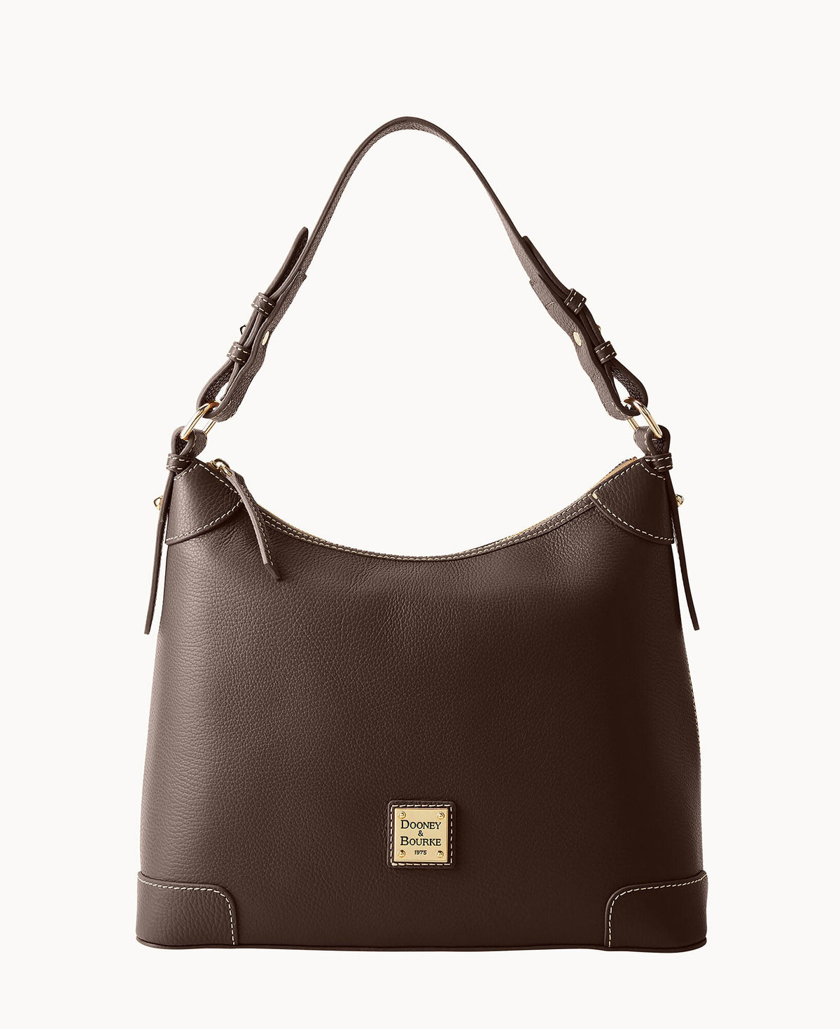 Lucca Leather Hobo - Brown Tmoro