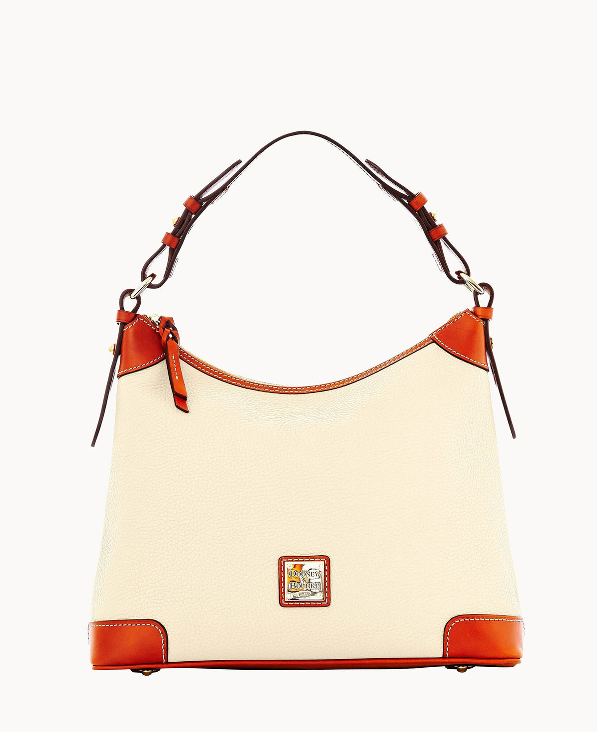 Pebble Grain Hobo - Bone