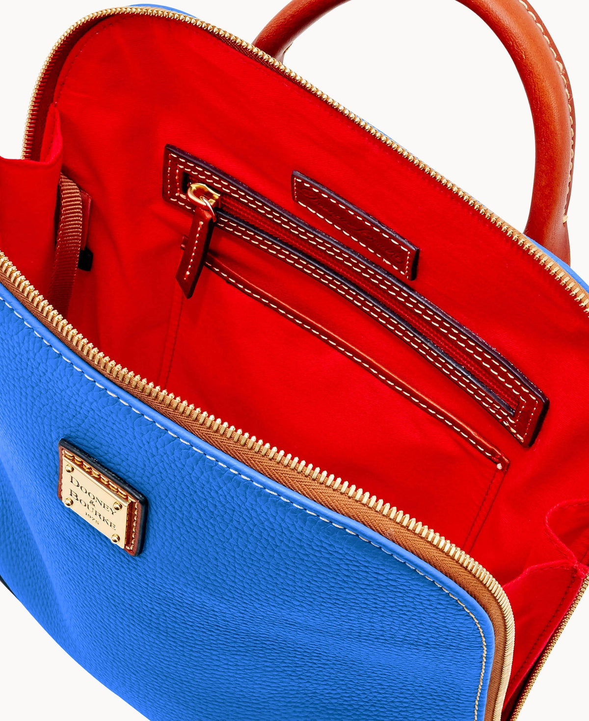 Pebble Grain Zip Pod Backpack - Image 87