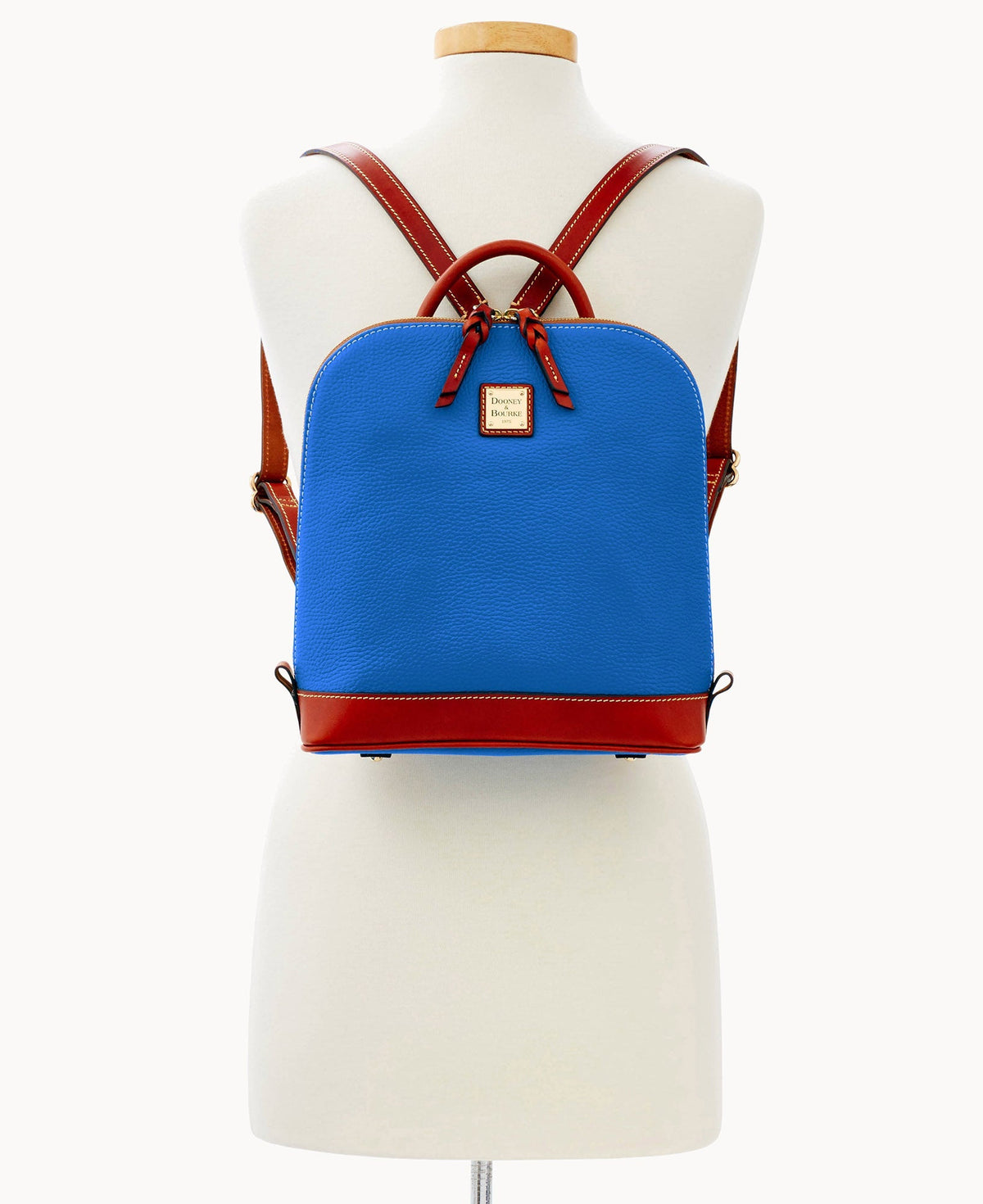 Pebble Grain Zip Pod Backpack - Image 88