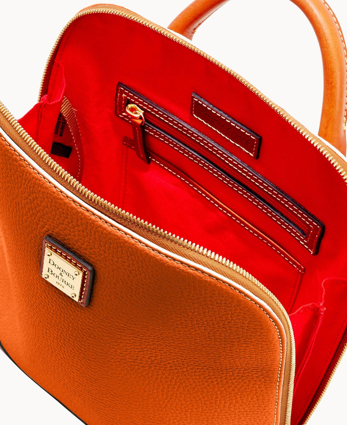 Pebble Grain Zip Pod Backpack - Image 55