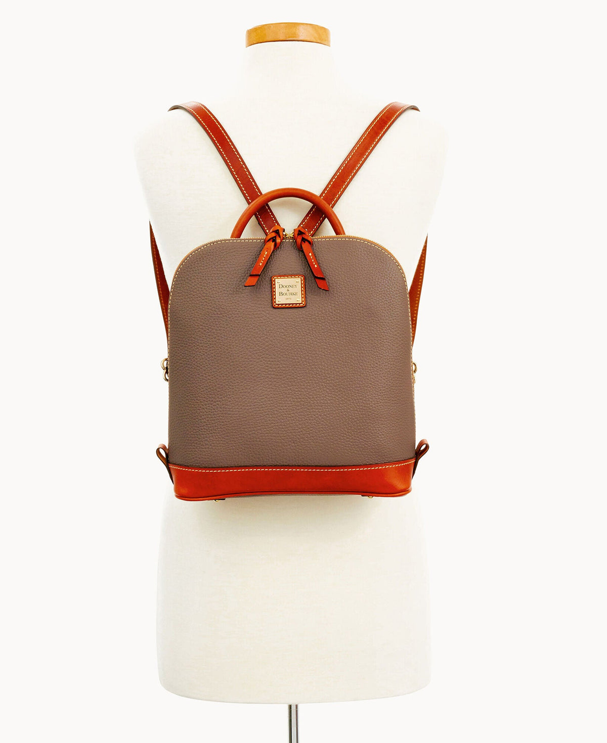 Pebble Grain Zip Pod Backpack - Image 60