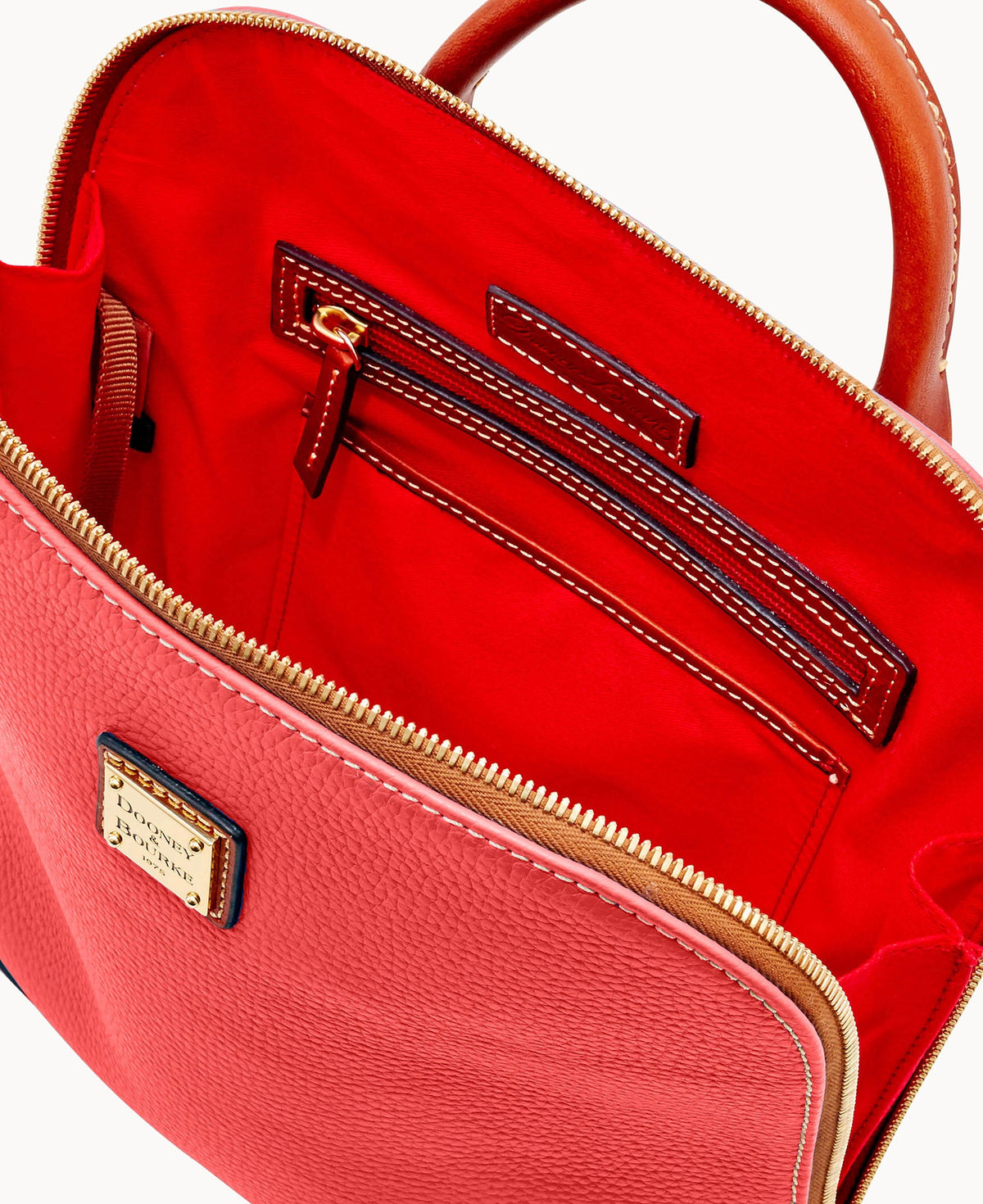 Pebble Grain Zip Pod Backpack - Image 95