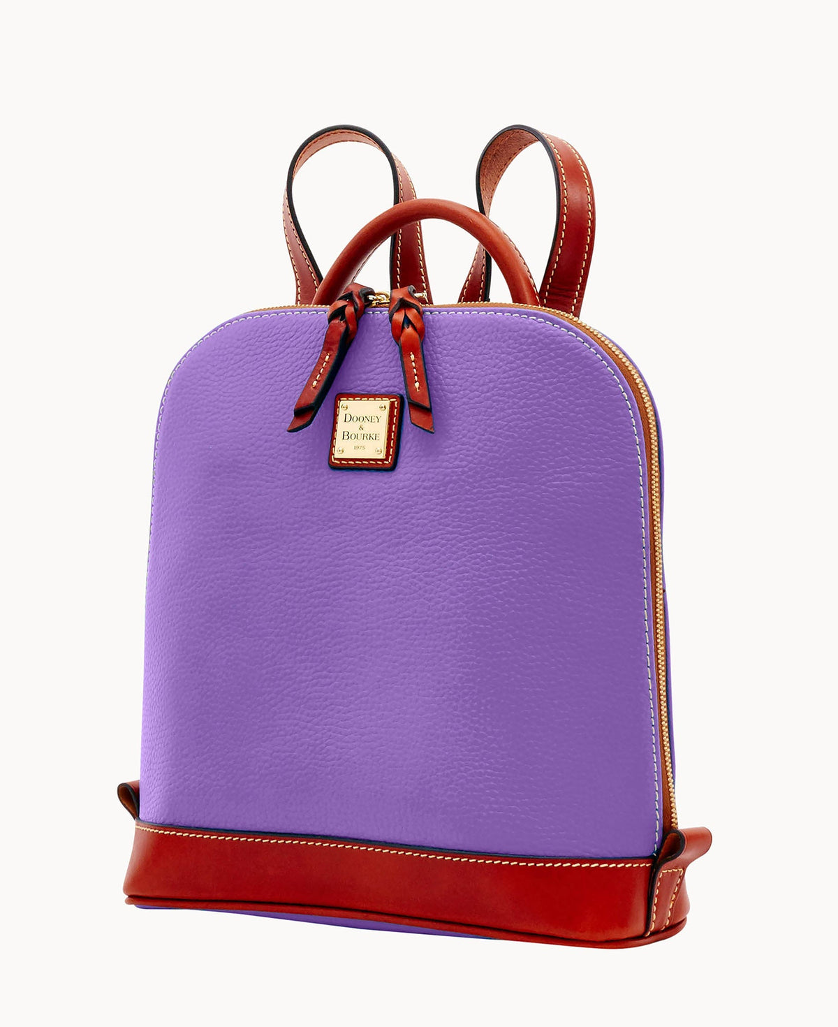 Pebble Grain Zip Pod Backpack - Image 98