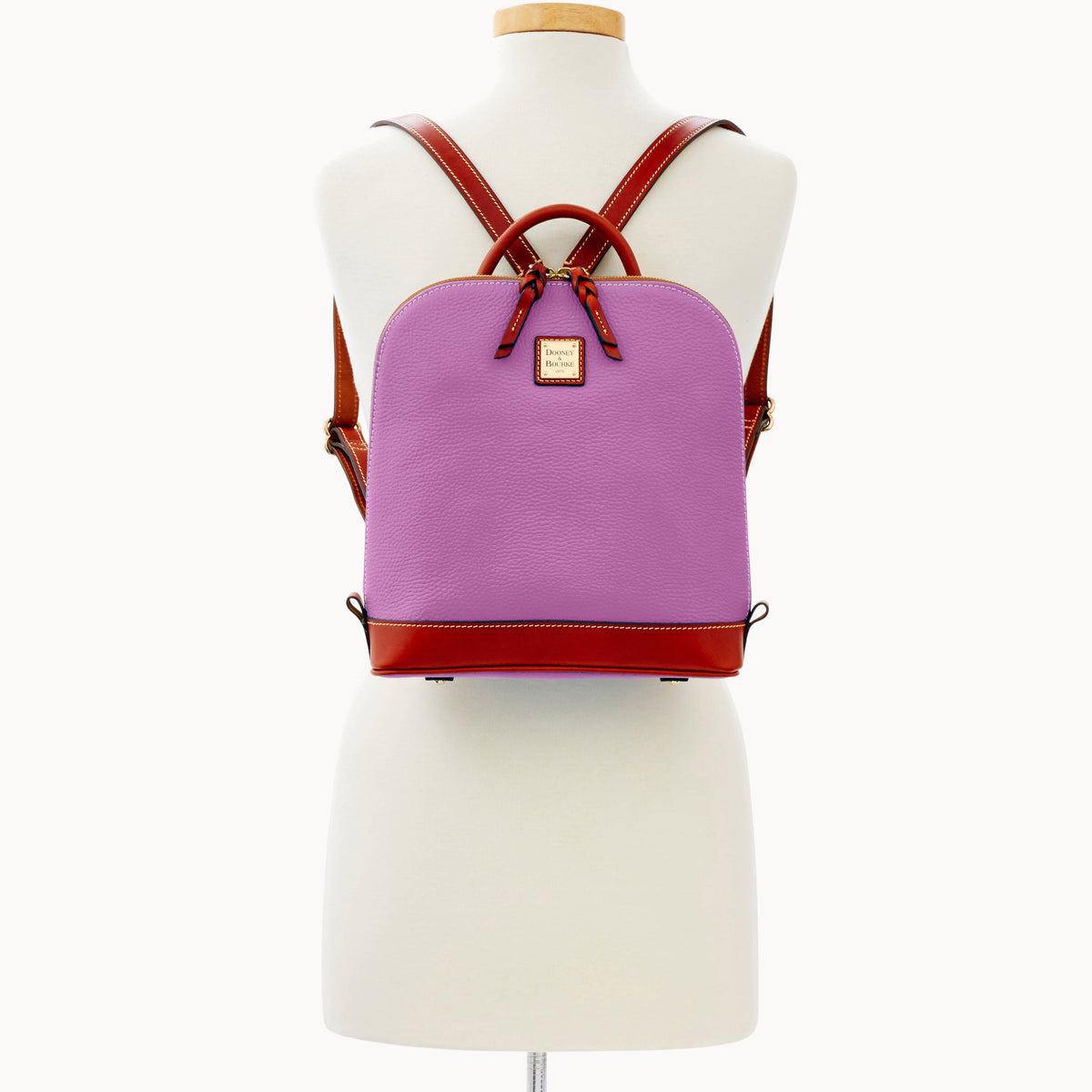 Pebble Grain Zip Pod Backpack - Image 108