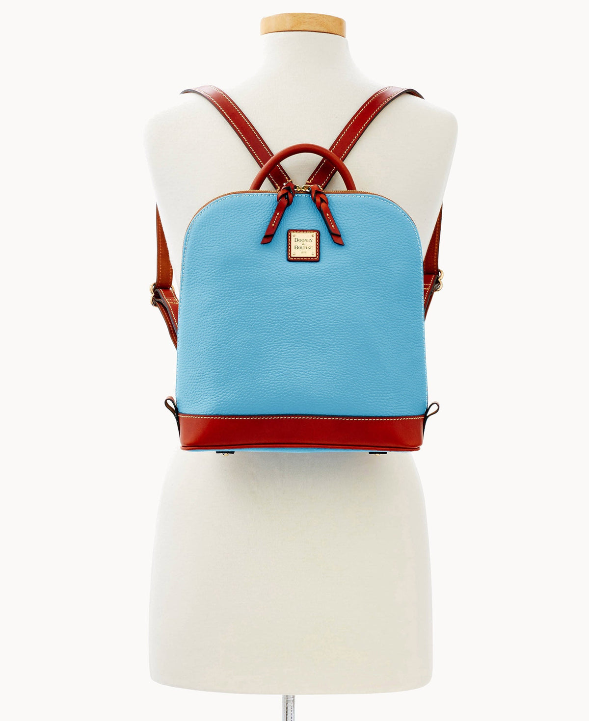 Pebble Grain Zip Pod Backpack - Image 116