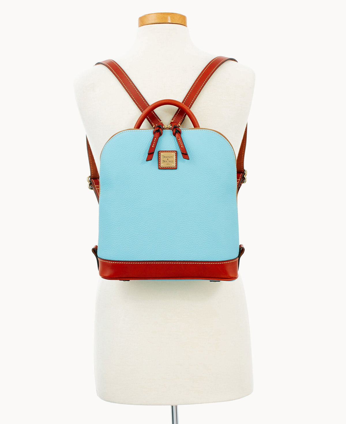 Pebble Grain Zip Pod Backpack - Image 48