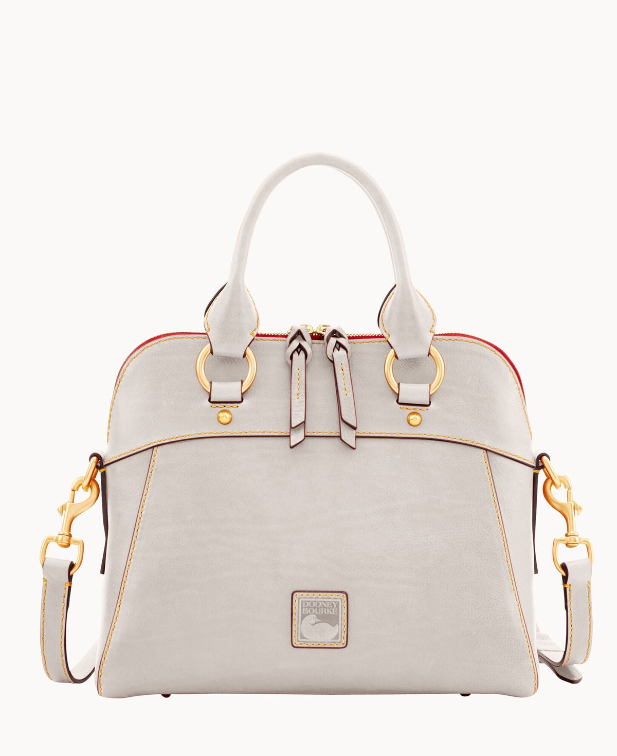 Florentine Cameron Satchel - Ecru