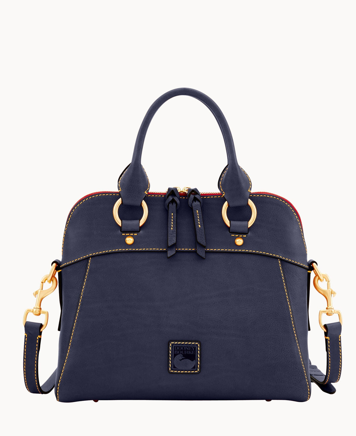 Florentine Cameron Satchel - Navy