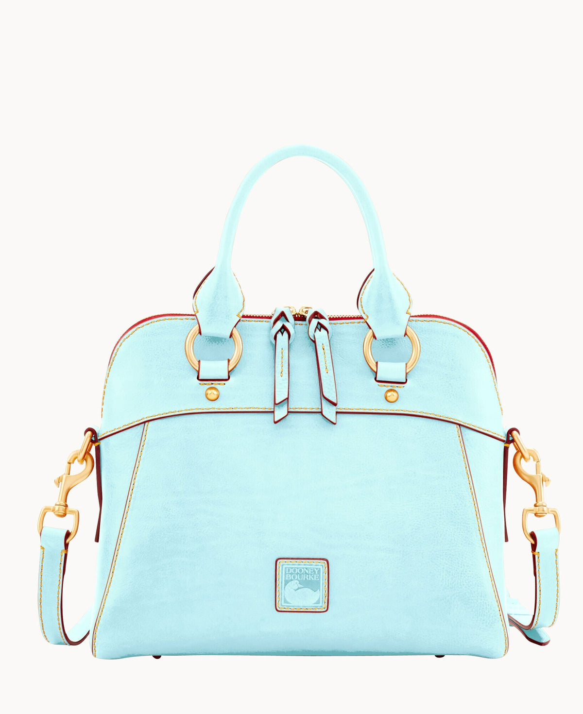 Florentine Cameron Satchel - Pale Blue