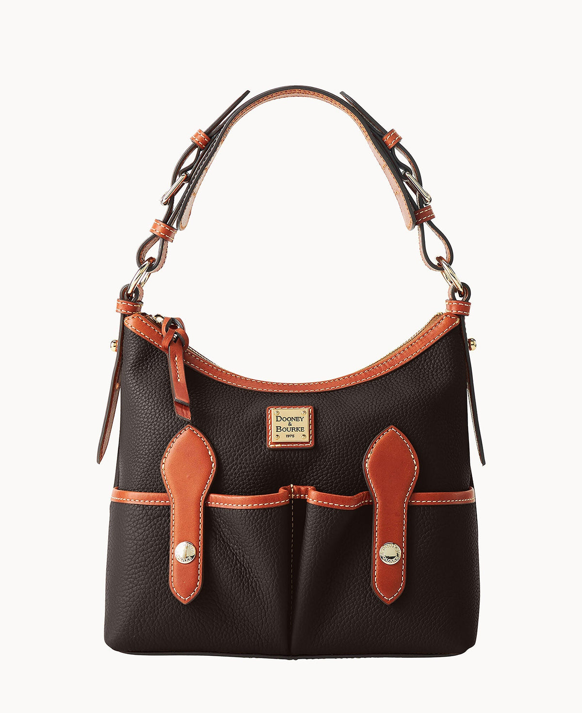 Pebble Grain Small Lucy - Brown Tmoro
