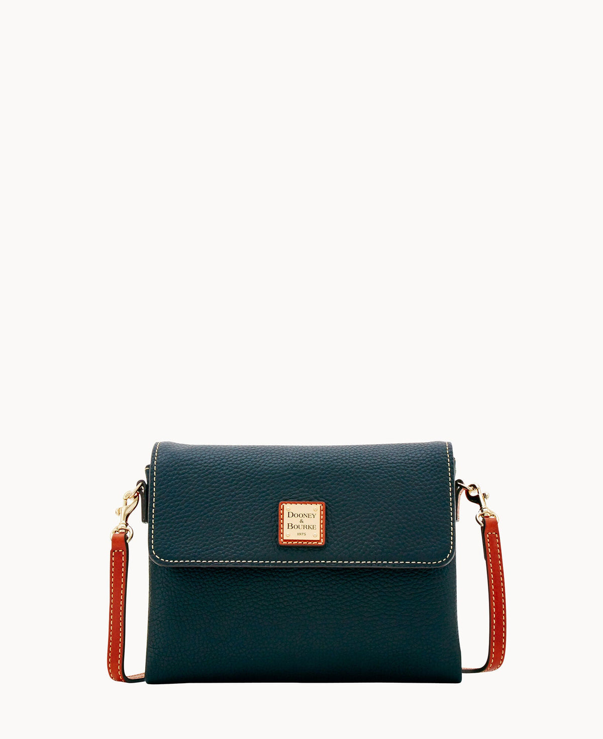 Pebble Grain Hunter Crossbody - Black