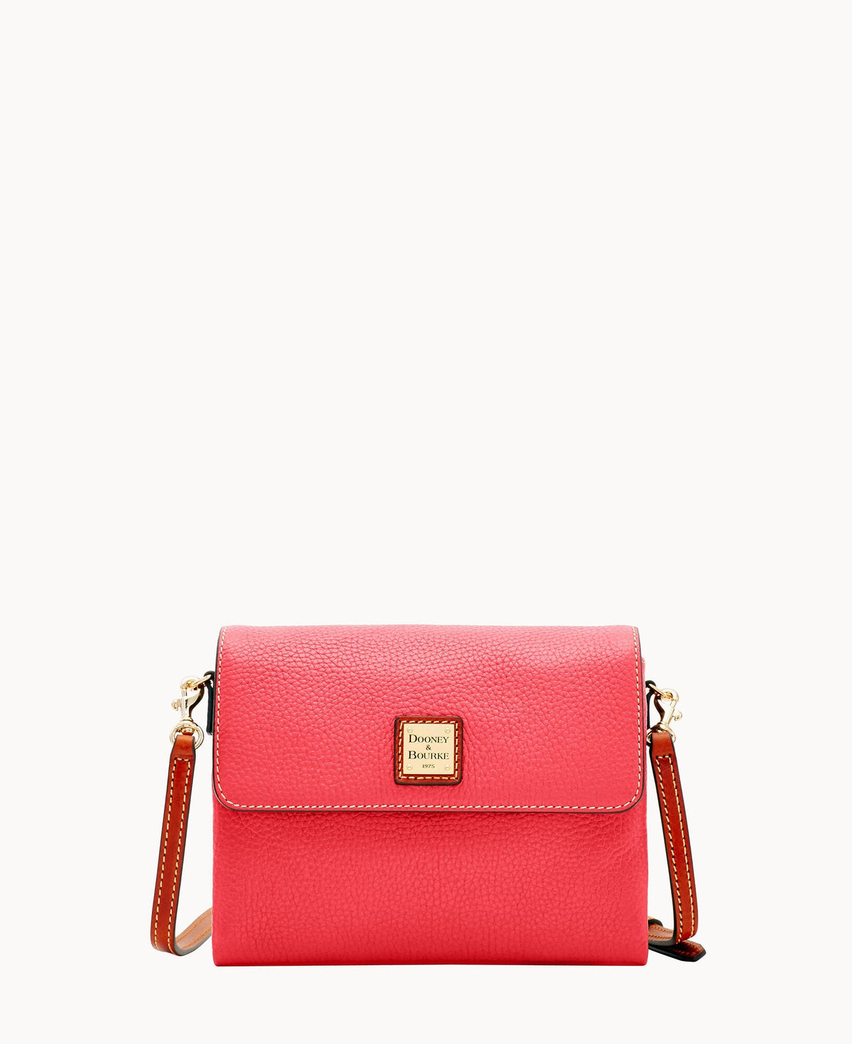 Pebble Grain Hunter Crossbody - Fuchsia