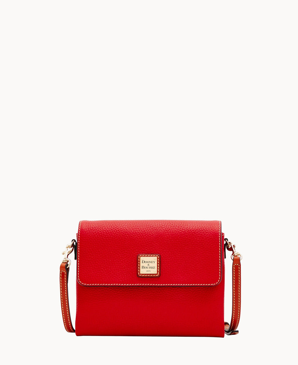 Pebble Grain Hunter Crossbody - Red