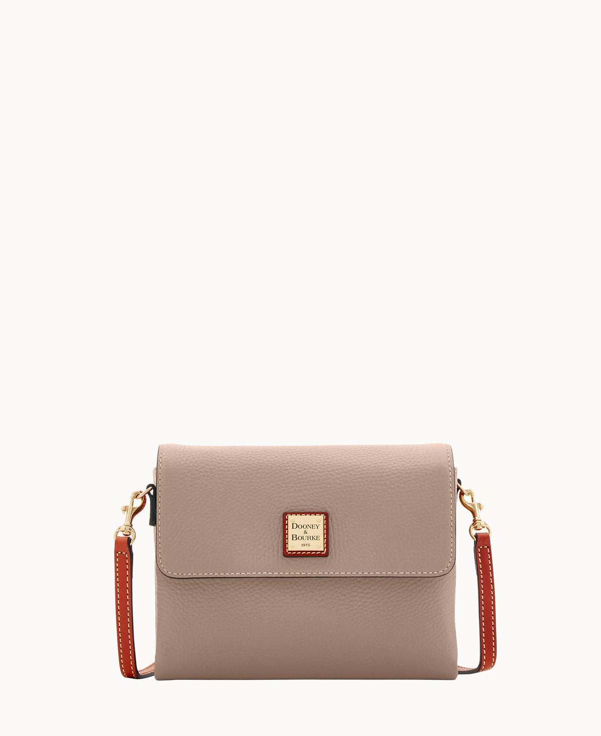 Pebble Grain Hunter Crossbody - Taupe
