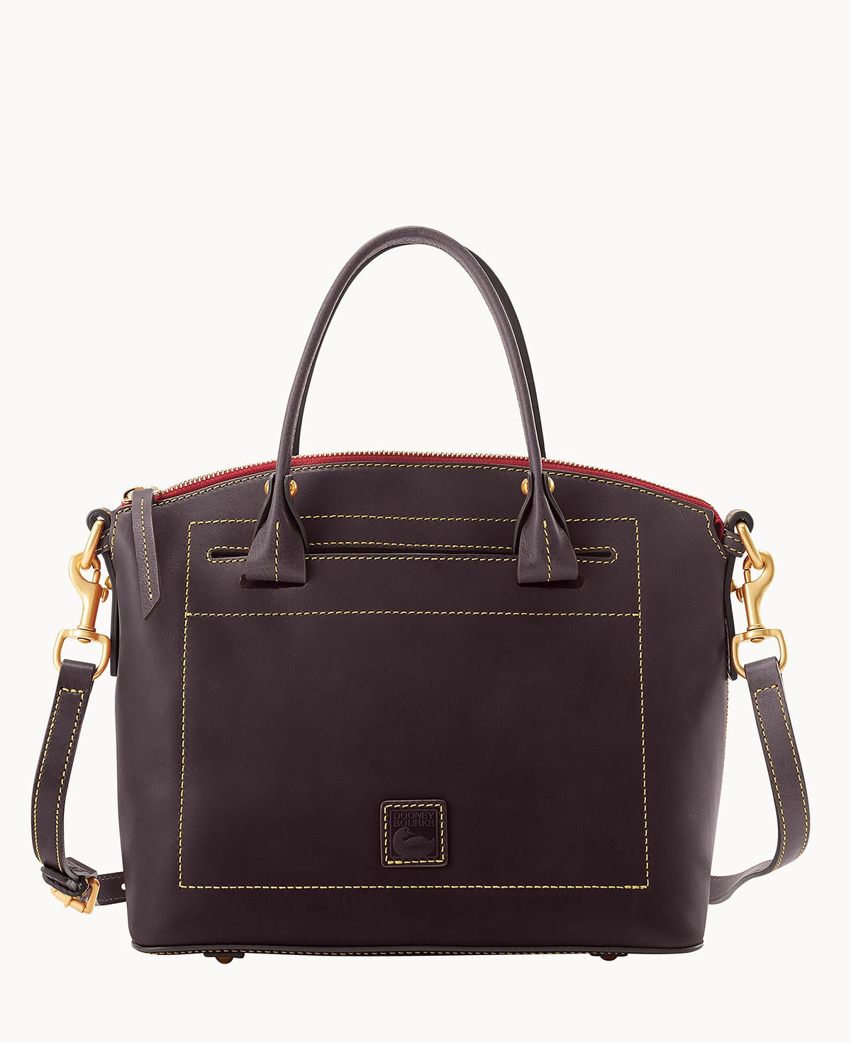Florentine Domed Satchel - Brown Tmoro