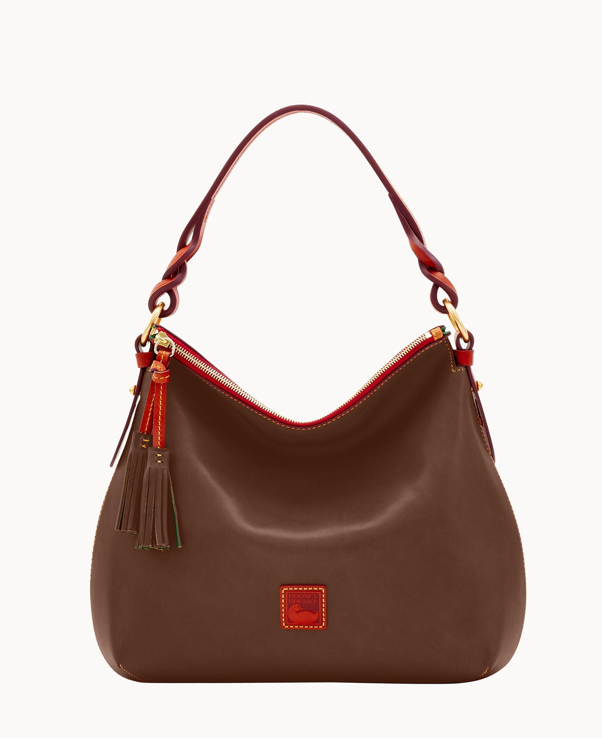Florentine Twist Strap Hobo - Elephant