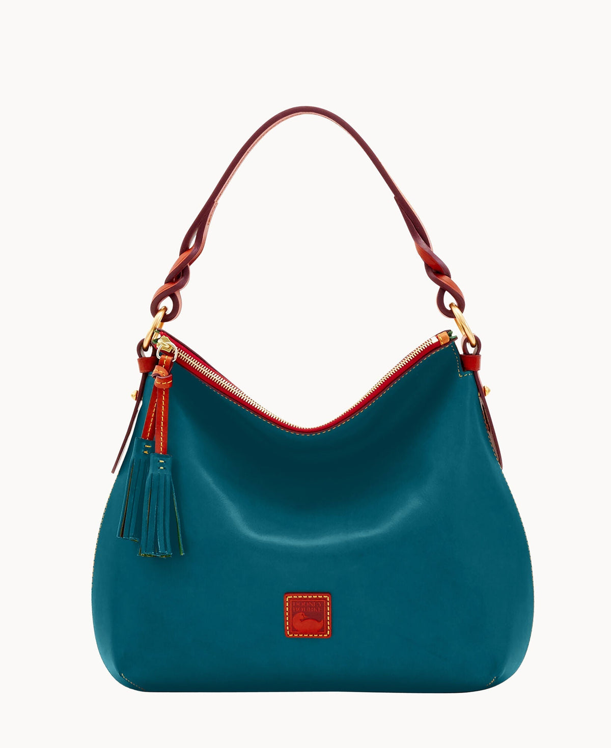 Florentine Twist Strap Hobo - Teal