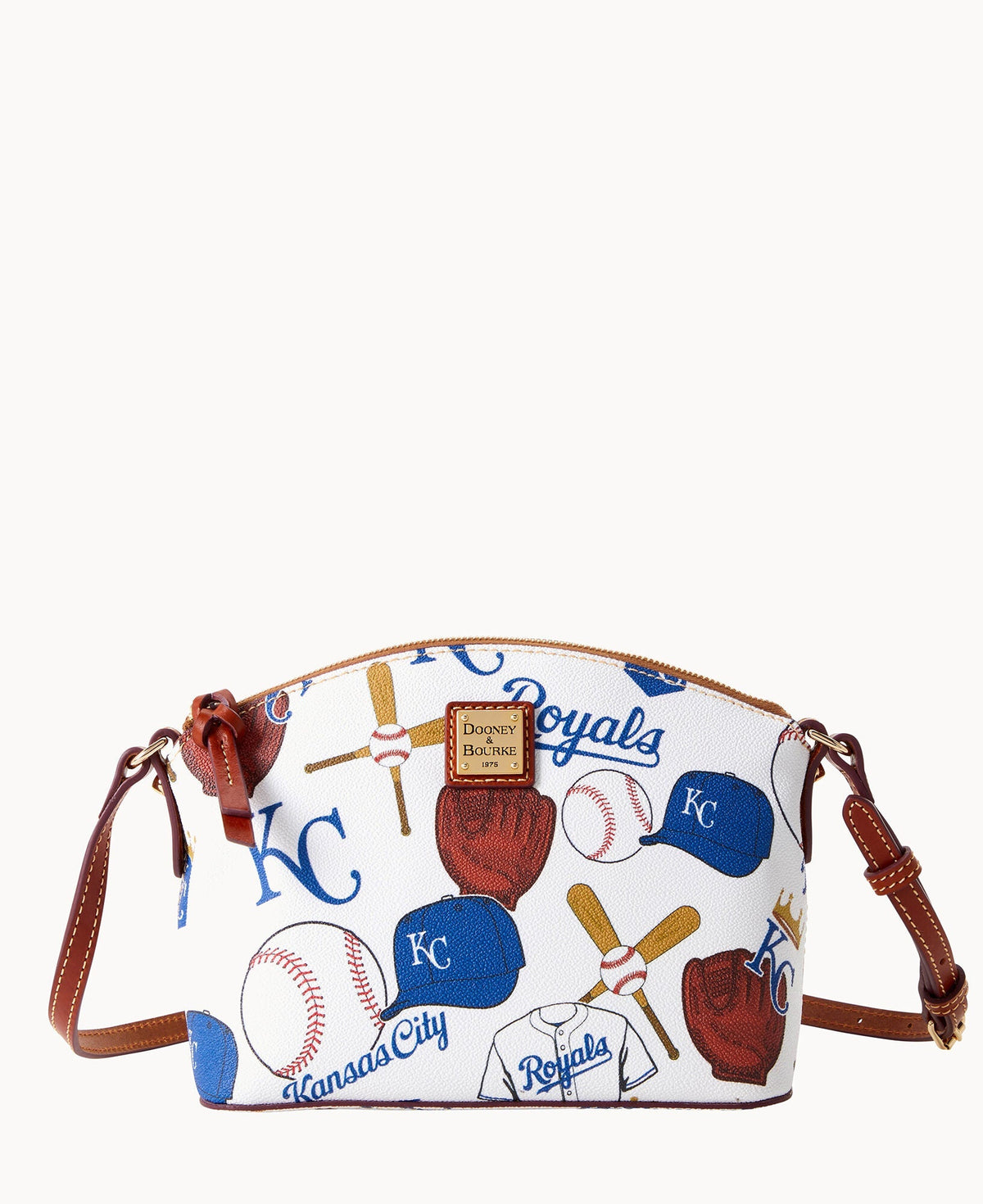 MLB Royals Suki Crossbody - White Multi