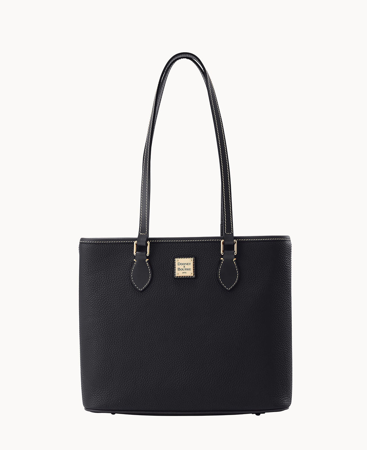 Pebble Grain Richmond Shopper - Black Black