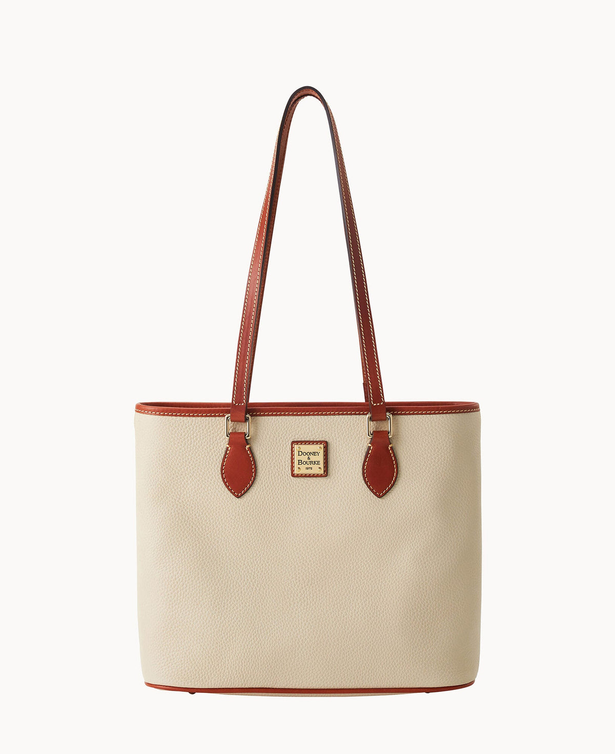 Pebble Grain Richmond Shopper - Bone