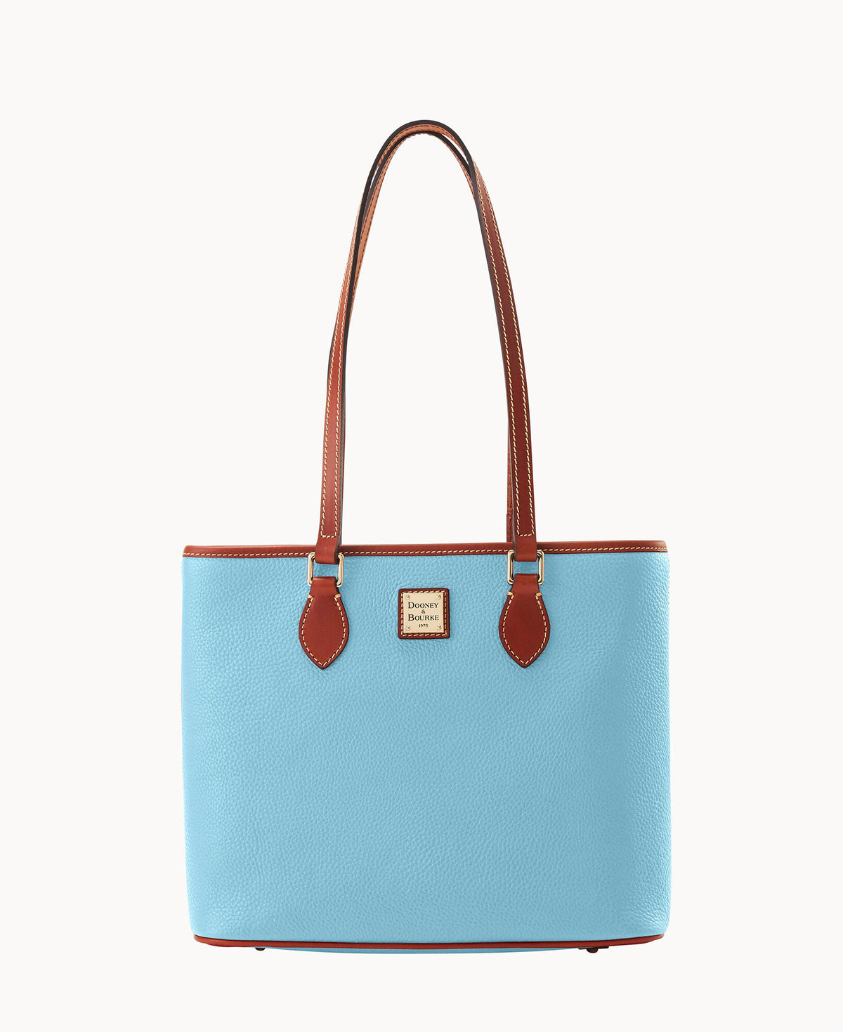 Pebble Grain Richmond Shopper - Caribbean Blue