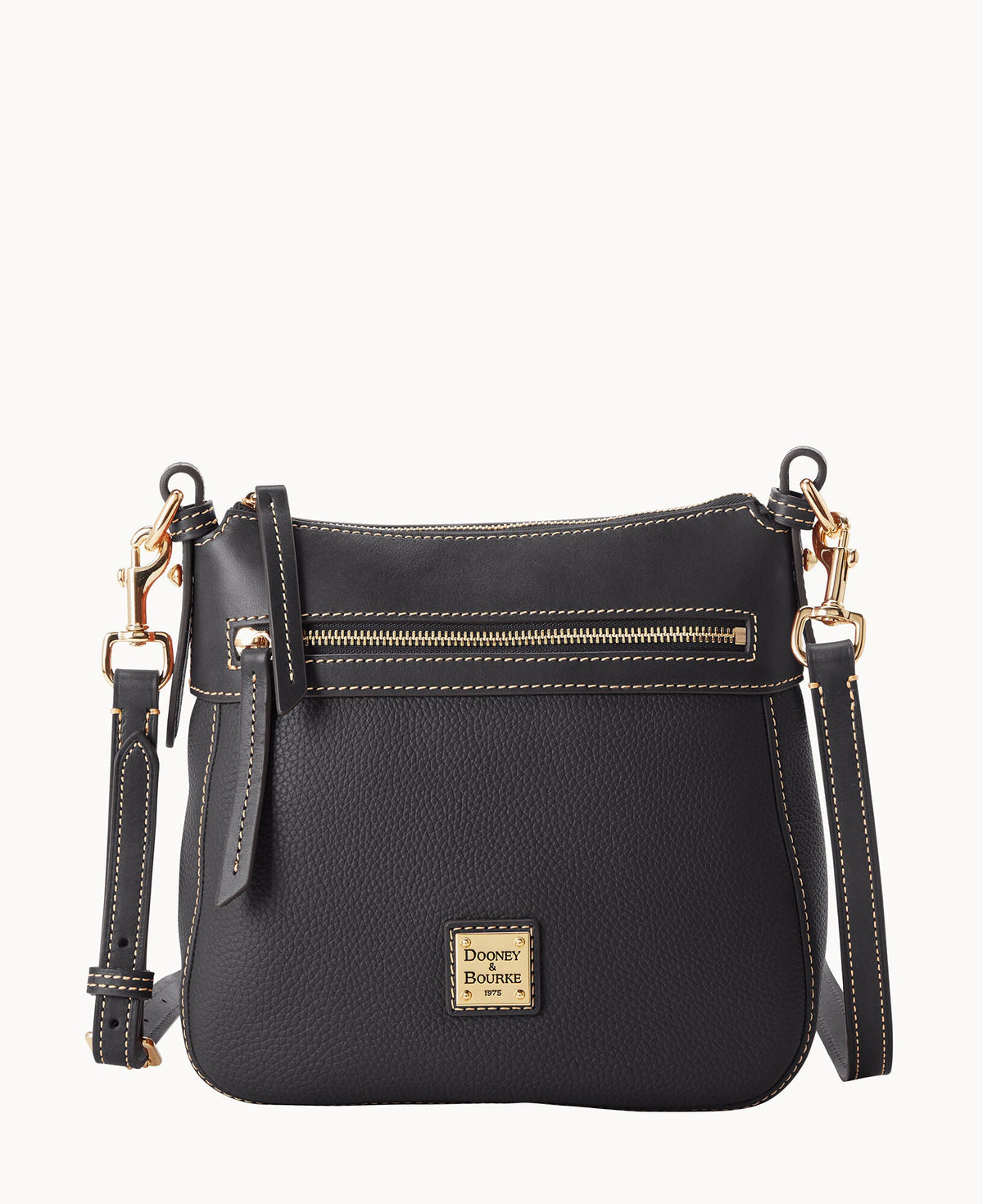 Pebble Grain Crossbody 25 - Black Black