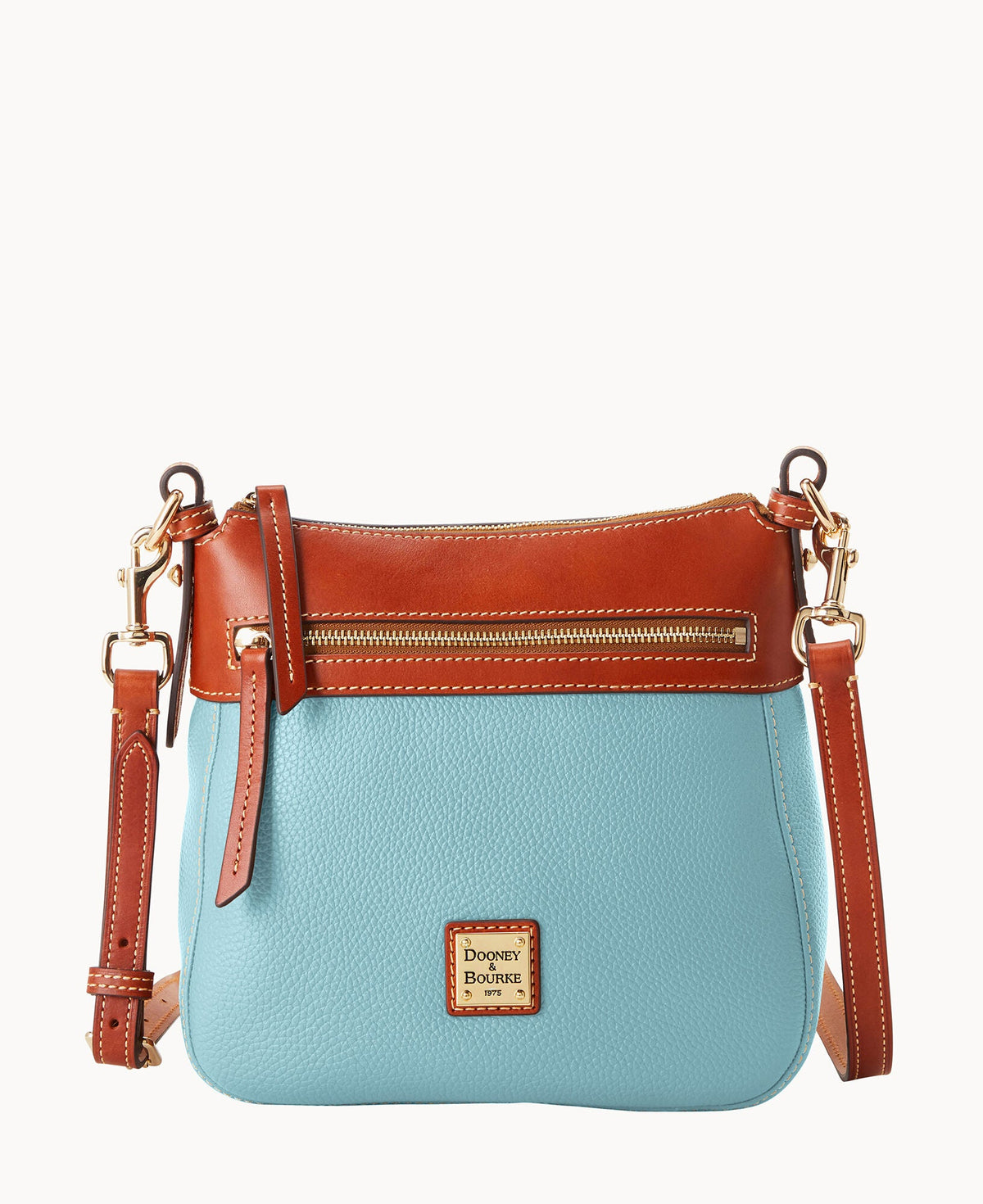 Pebble Grain Crossbody 25 - Pale Blue