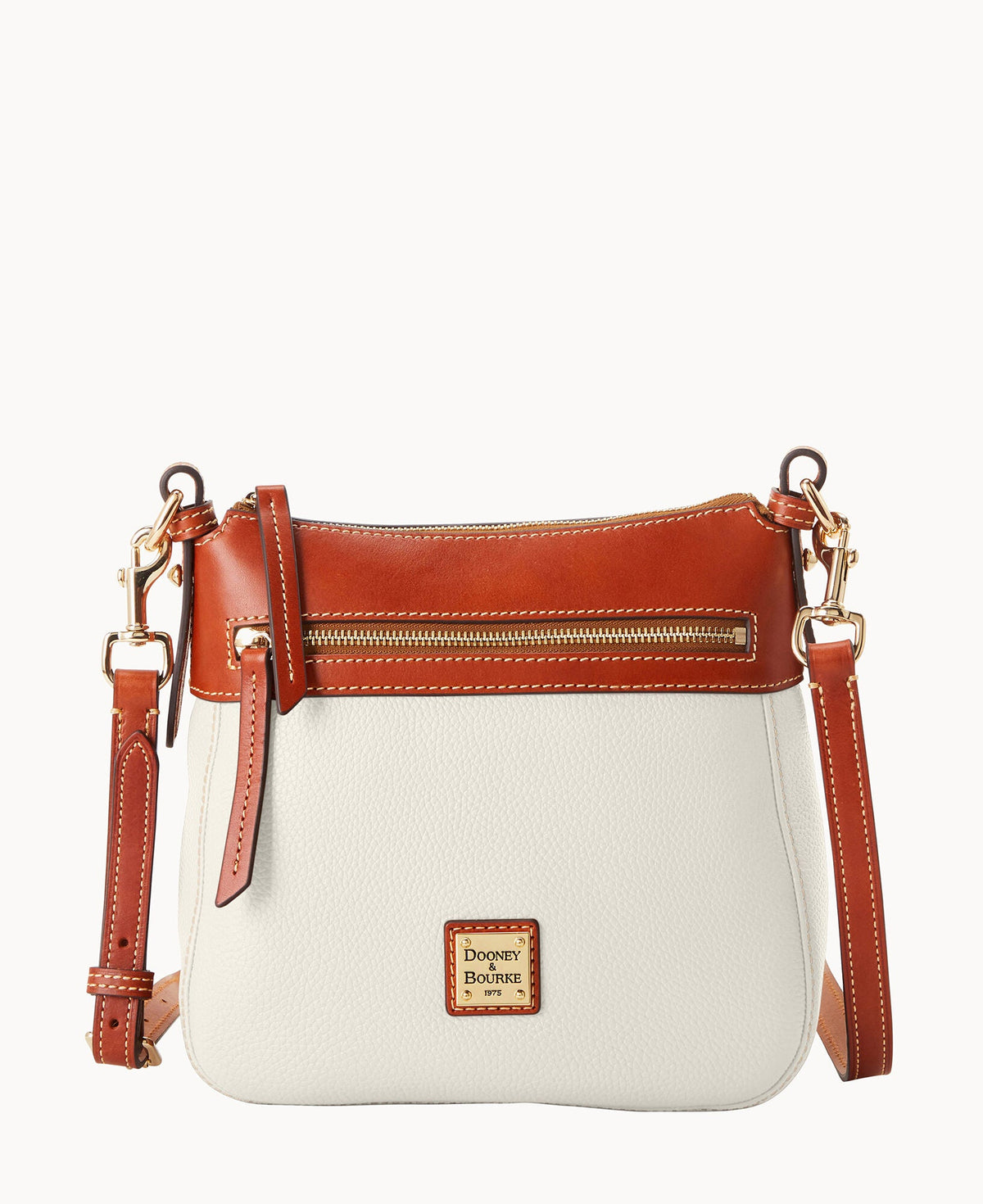 Pebble Grain Crossbody 25 - White