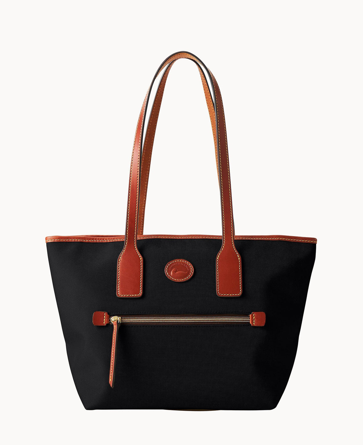 Nylon Small Tote - Black
