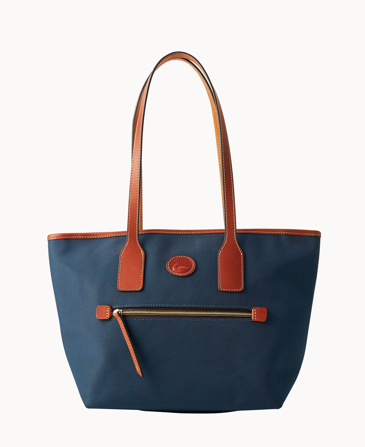 Nylon Small Tote - Navy