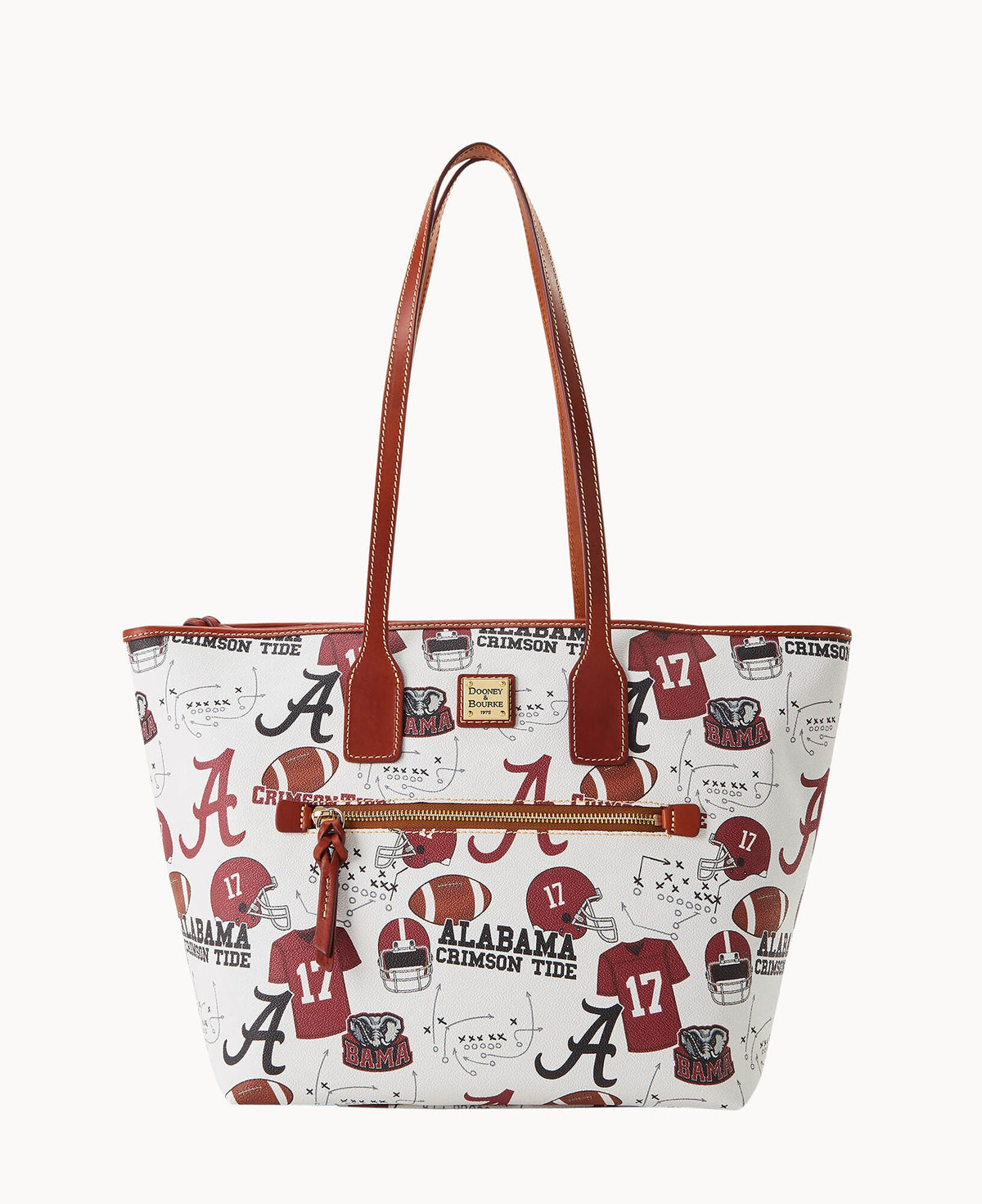 Collegiate University of Alabama Tote - White Multi