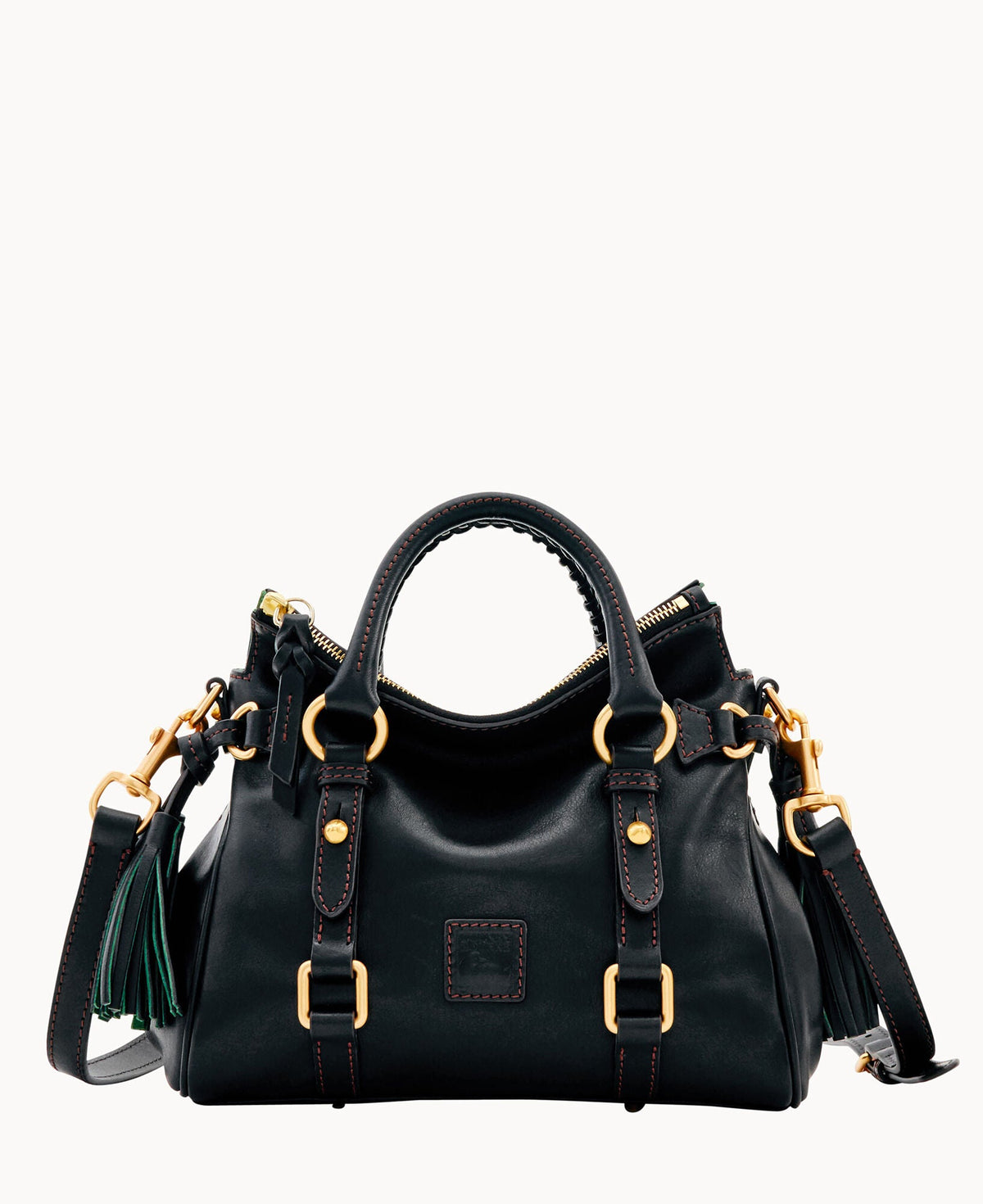 Florentine Micro Satchel - Black Black
