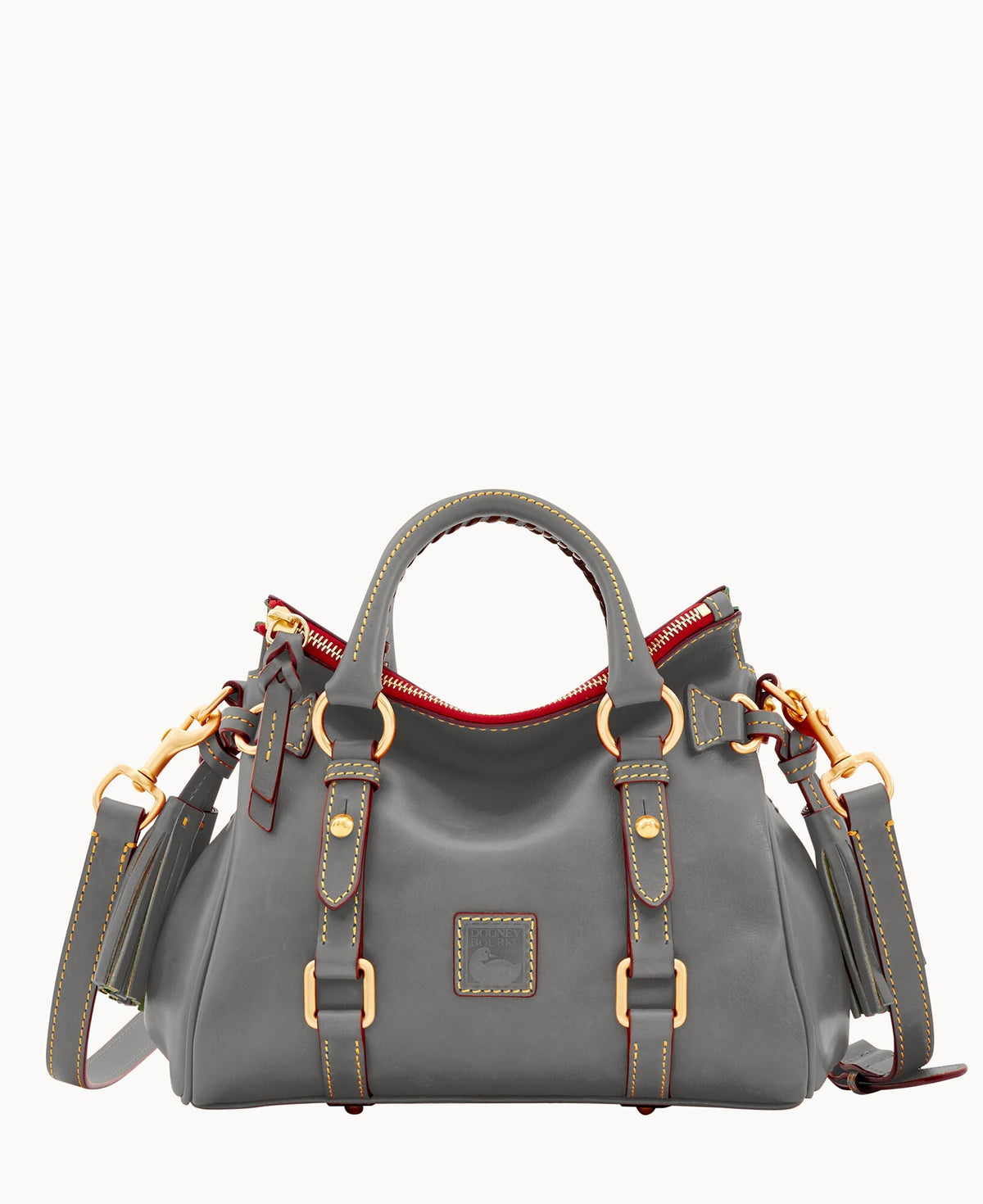 Florentine Micro Satchel - Charcoal