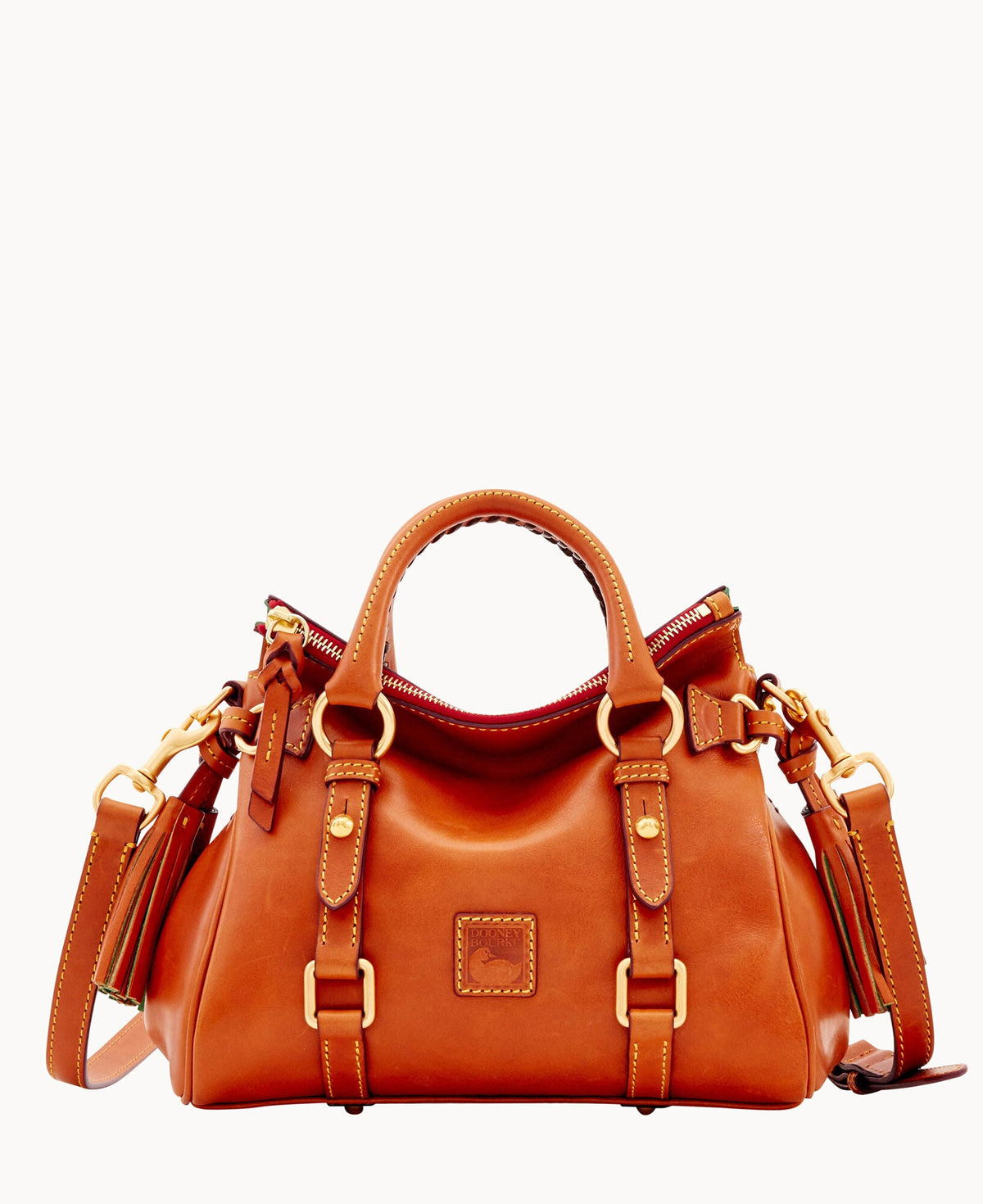 Florentine Micro Satchel - Natural