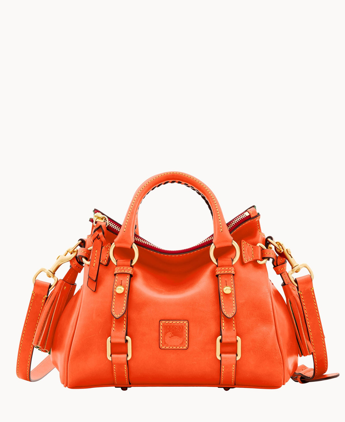 Florentine Micro Satchel - Salmon