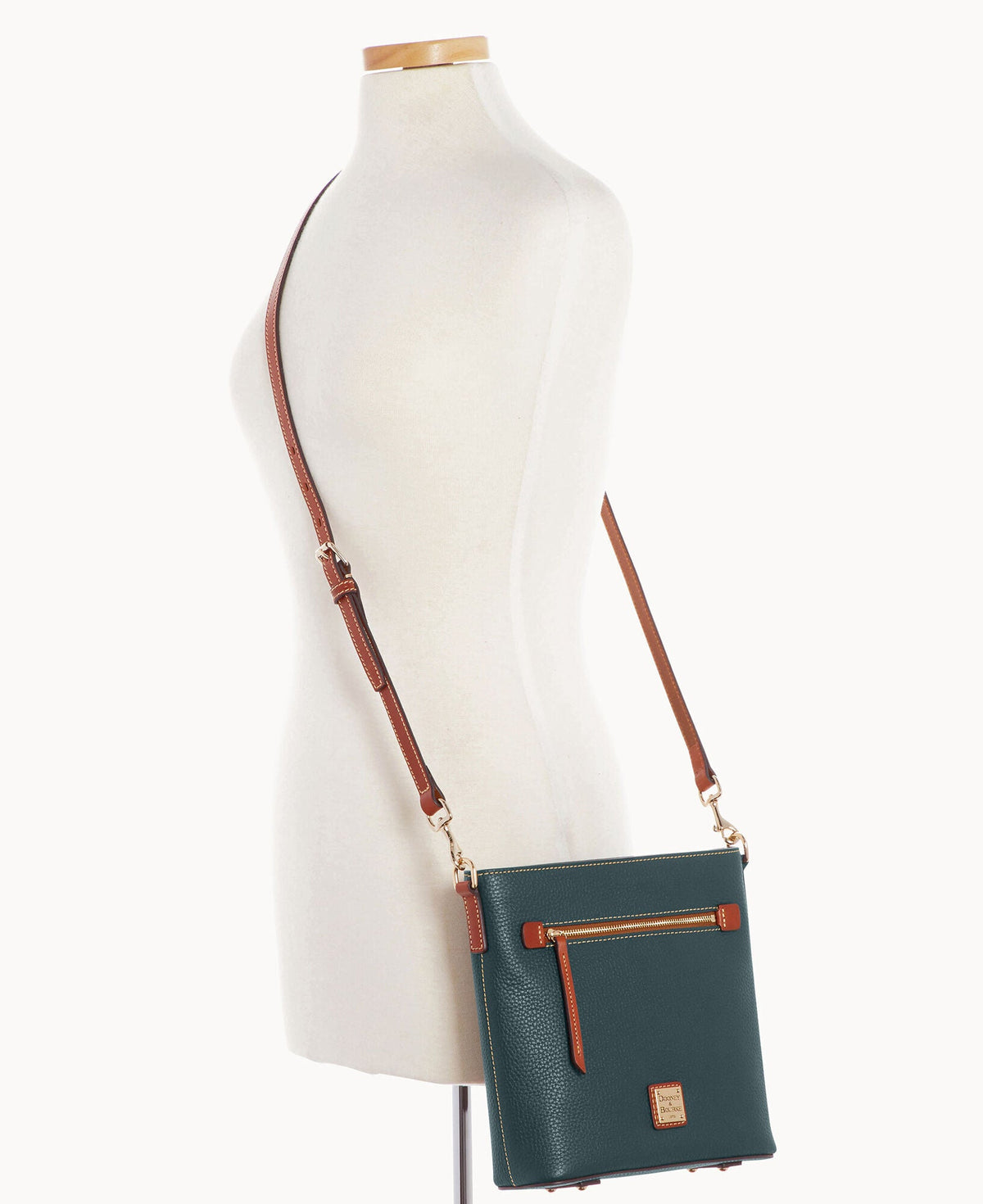 Pebble Grain Zip Crossbody - Image 72