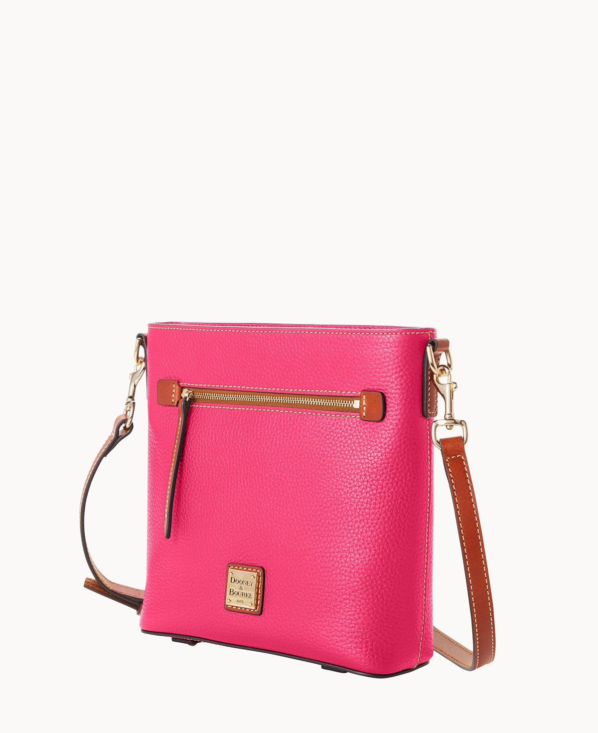 Pebble Grain Zip Crossbody - Image 10