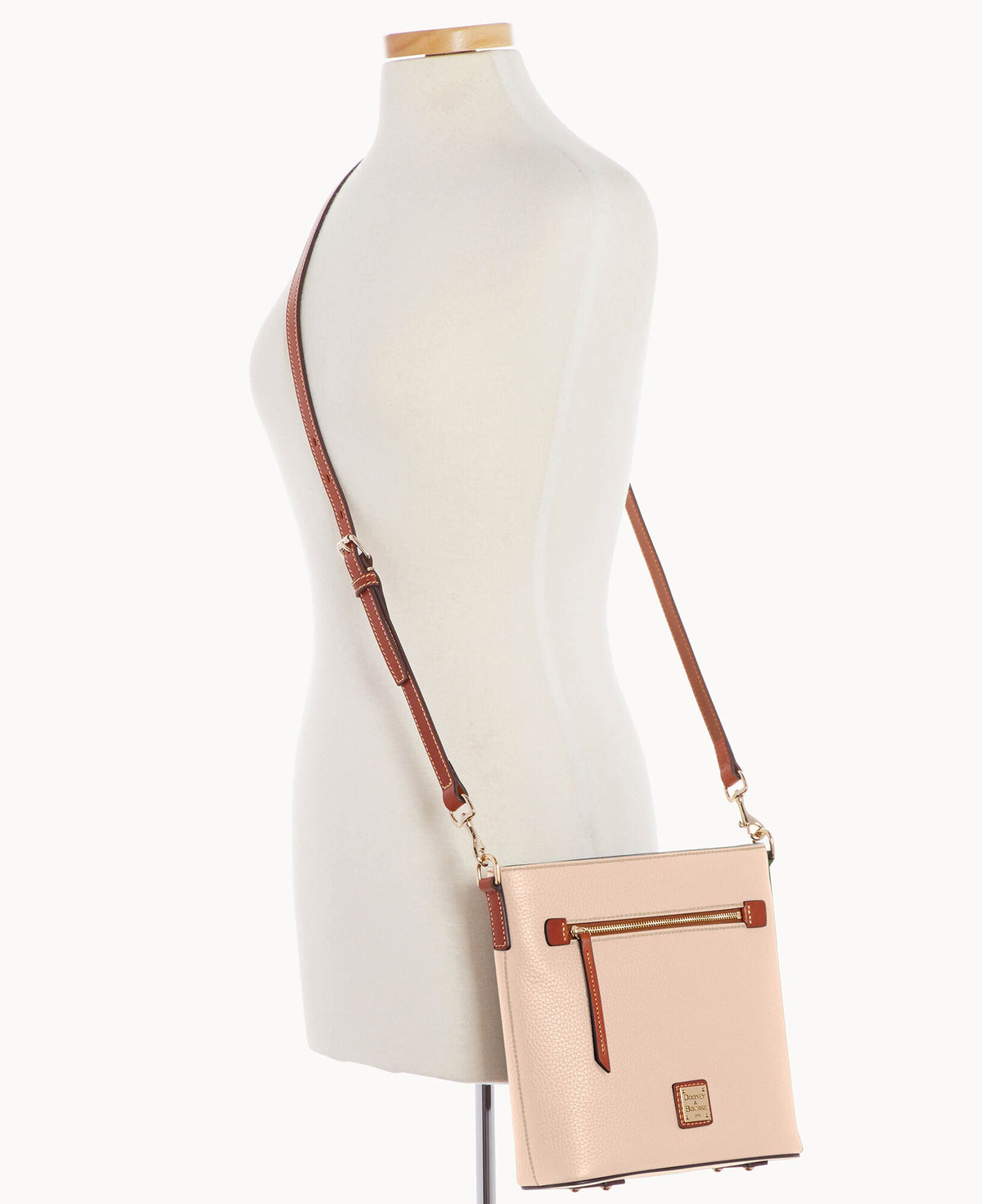 Pebble Grain Zip Crossbody - Image 80