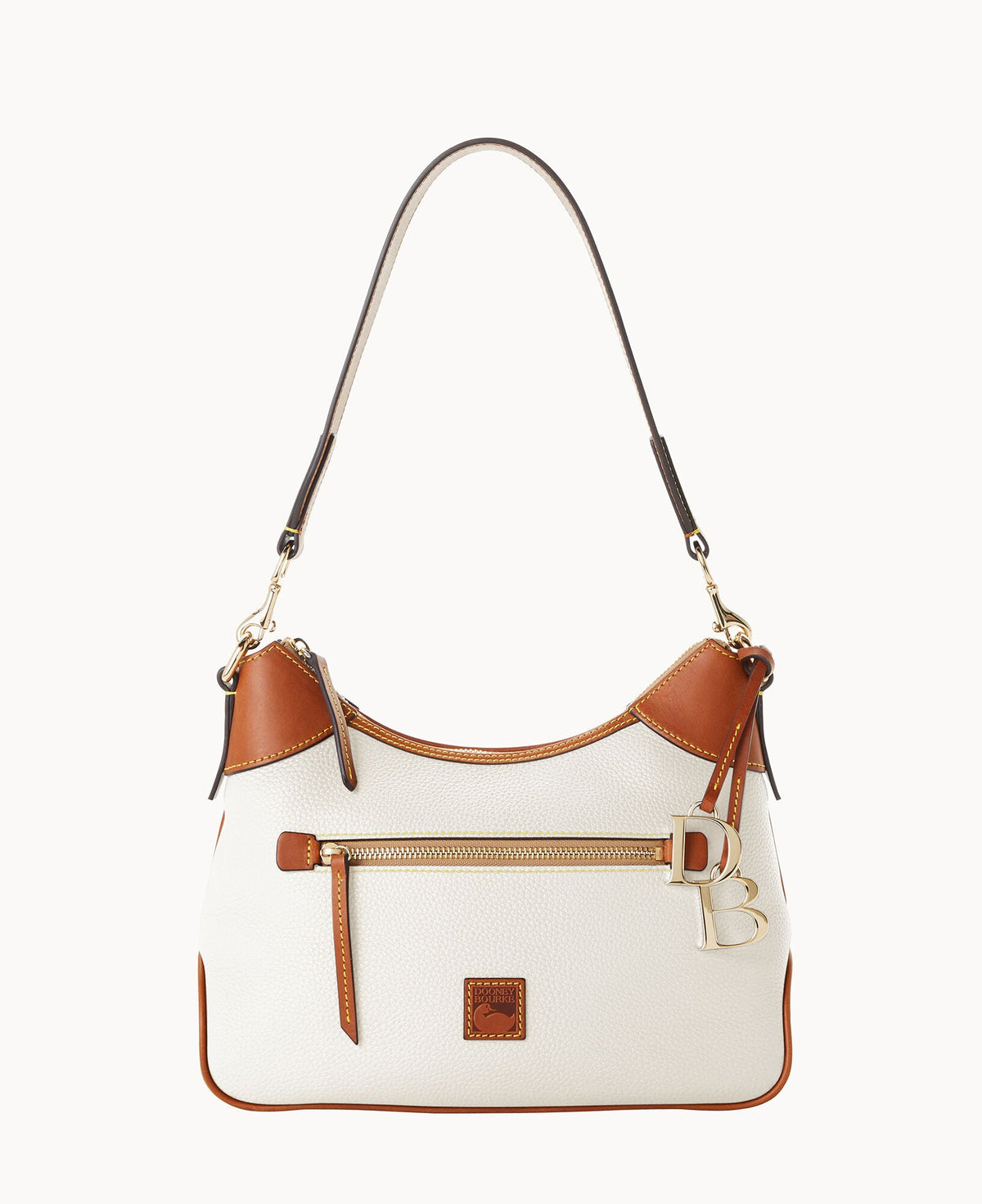 Pebble Grain Hobo - White