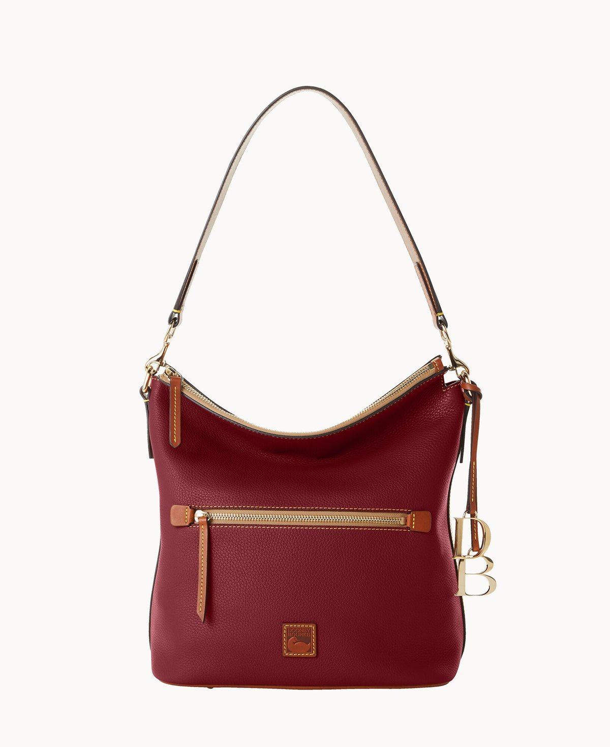 Pebble Grain Large Sac - Bordeaux