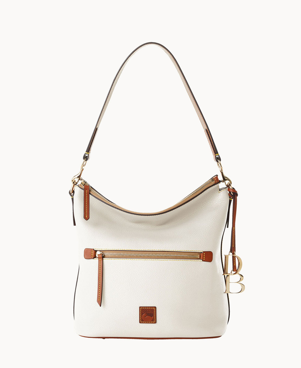 Pebble Grain Large Sac - White