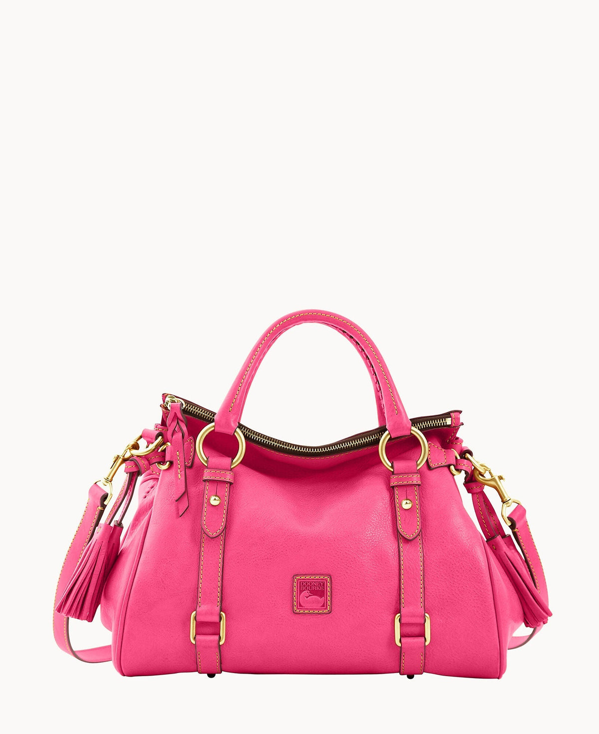 Florentine Satchel - Fuchsia
