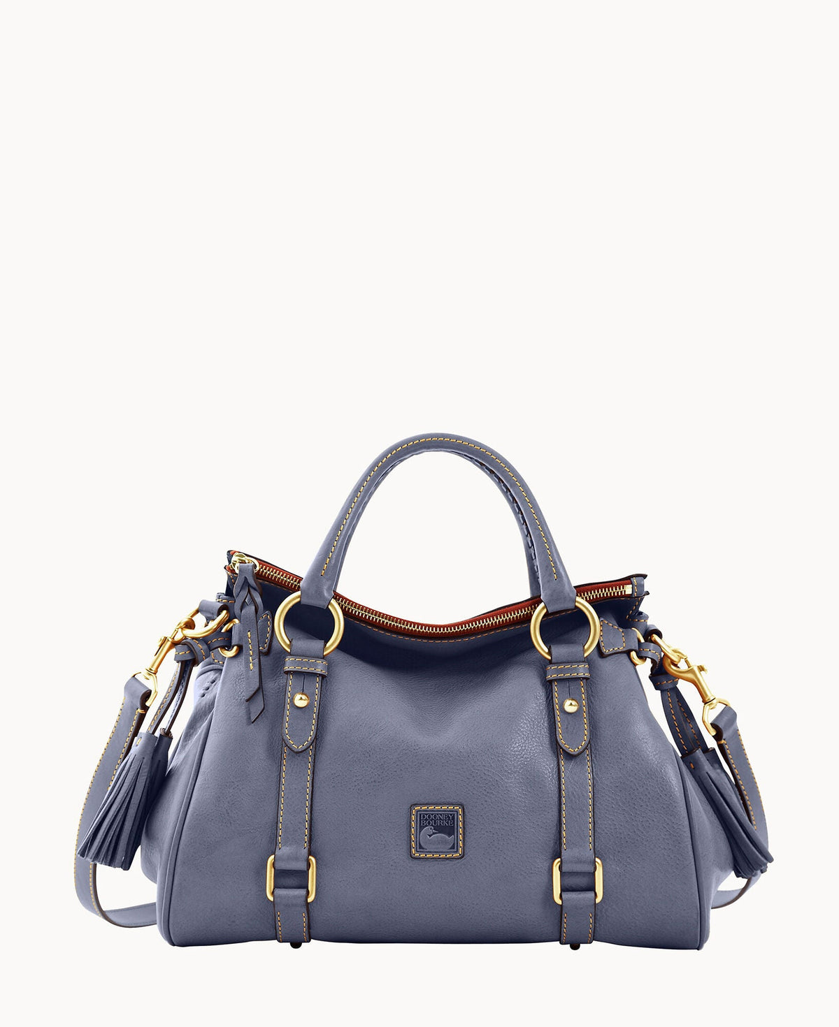 Florentine Satchel - Steel Blue
