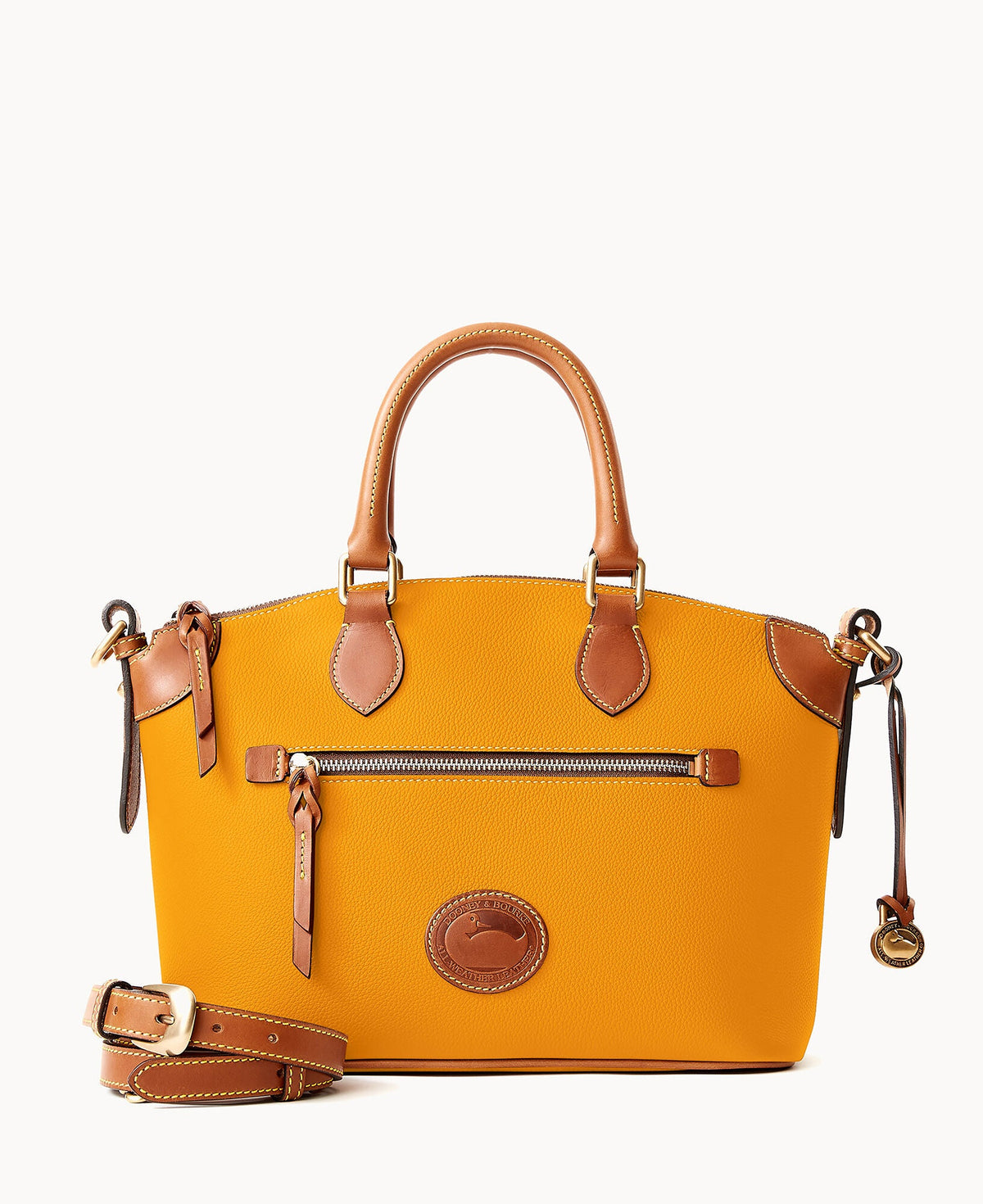 All Weather Leather 3.0 Domed Satchel 30 - Chamois