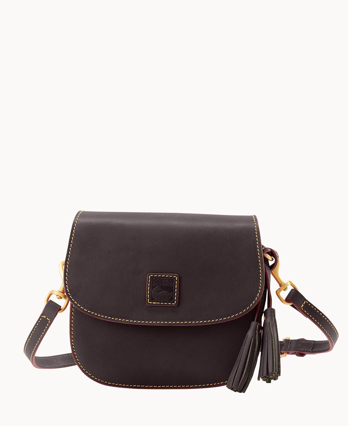 Florentine Flap Crossbody - Brown Tmoro