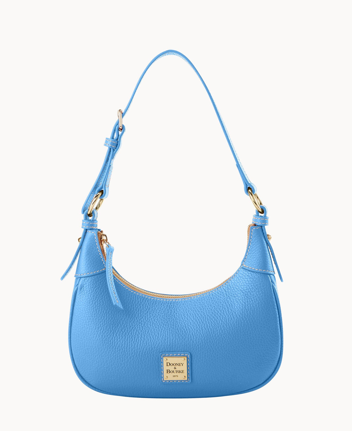 Lucca Leather Hobo - Azure