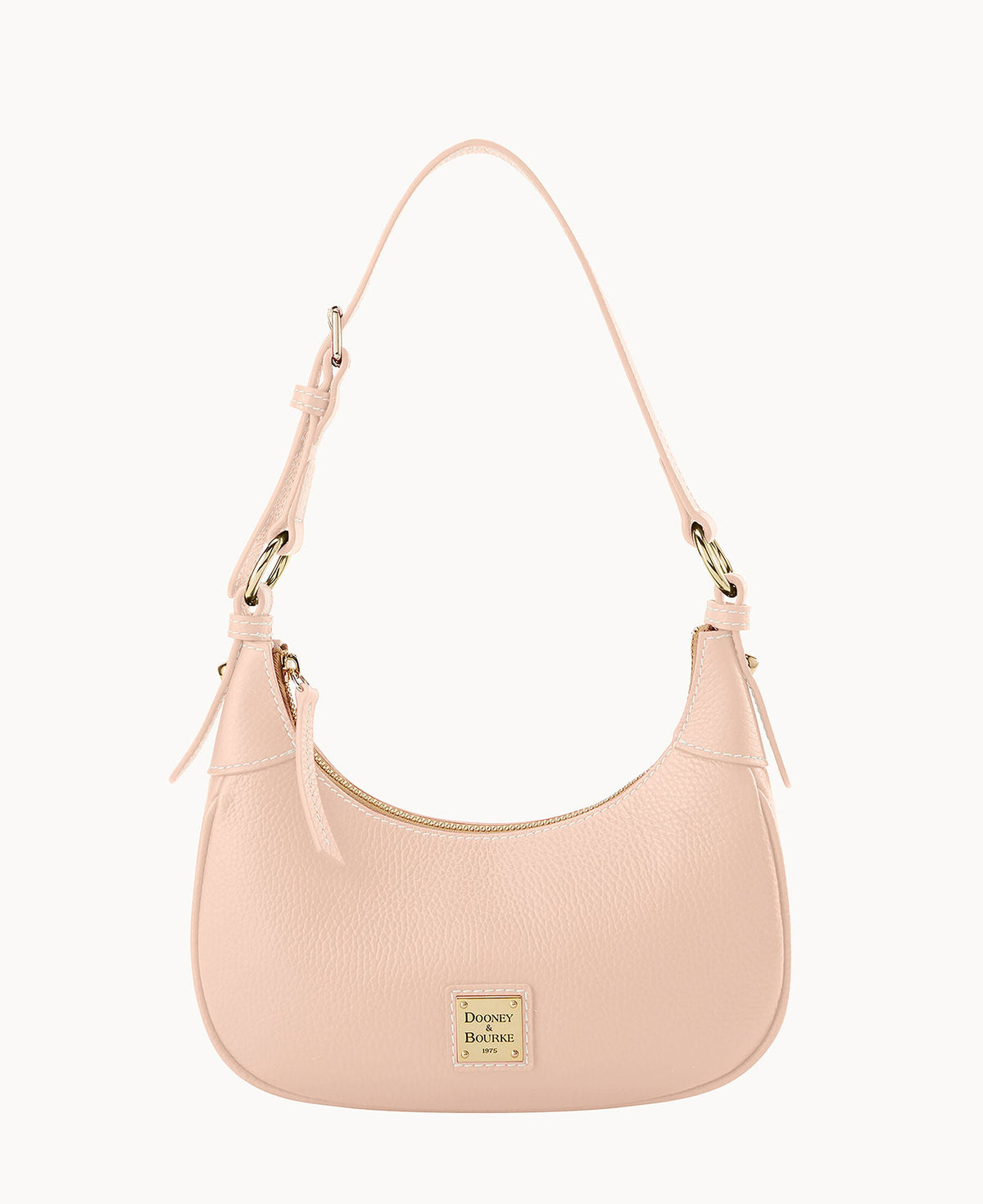 Lucca Leather Hobo - Blush