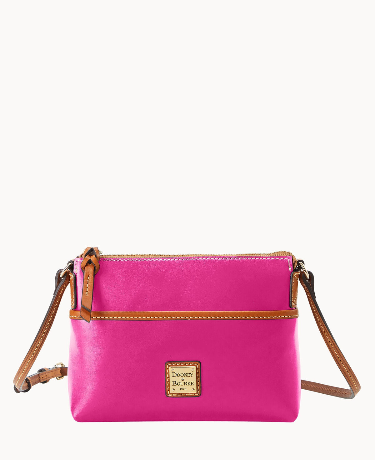Wexford Leather Katie Crossbody - Magenta